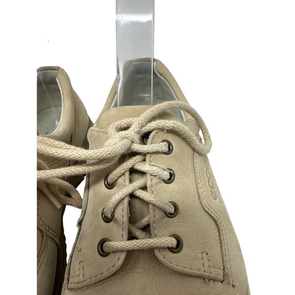 Ecco Soft Women's Tan Suede Comfort Shoes Size 39 US 8-8.5 - Picture 9 of 16